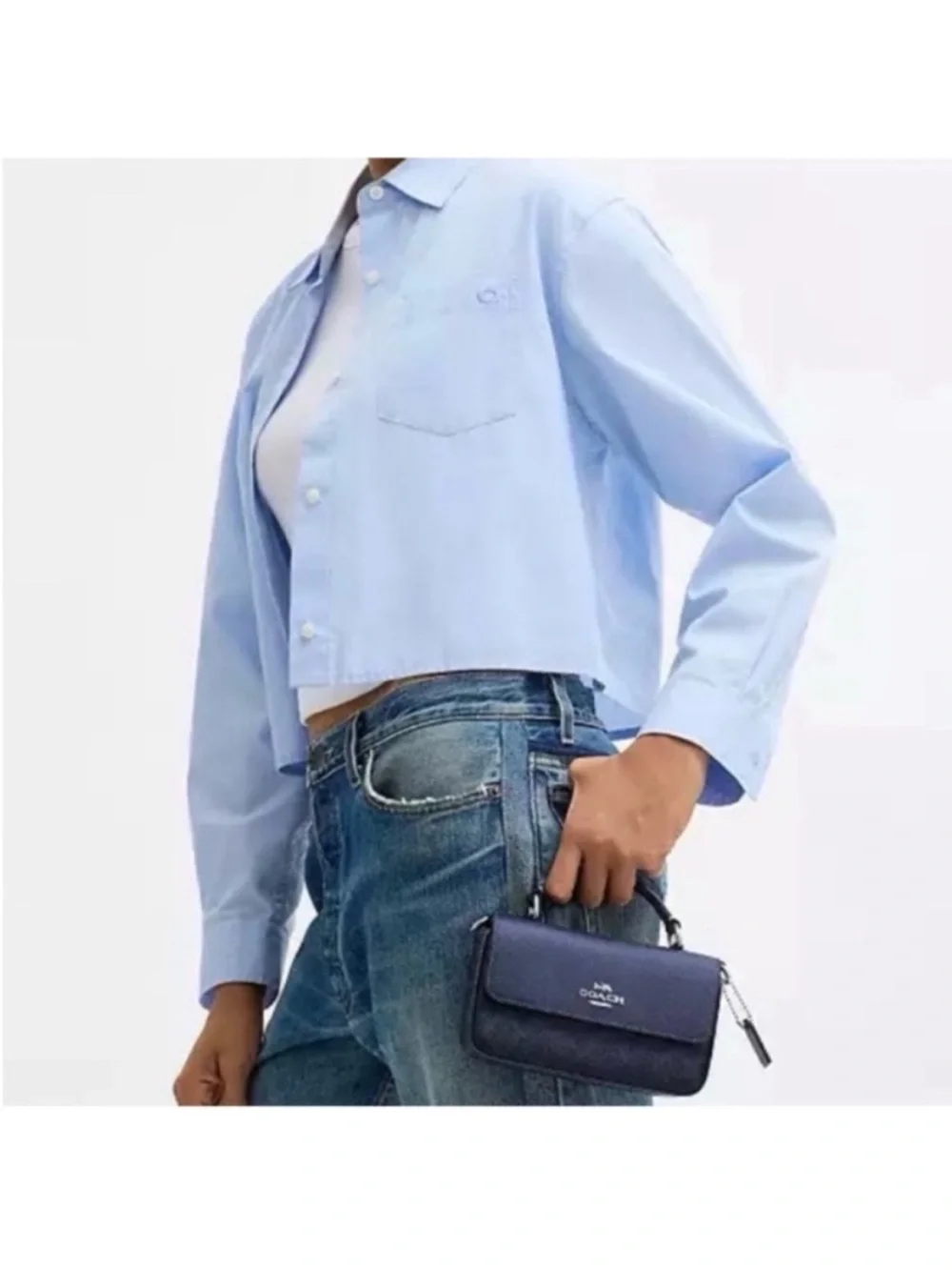 Coach Mini Josie Top Handle Bag In Signature Canvas #CCK68